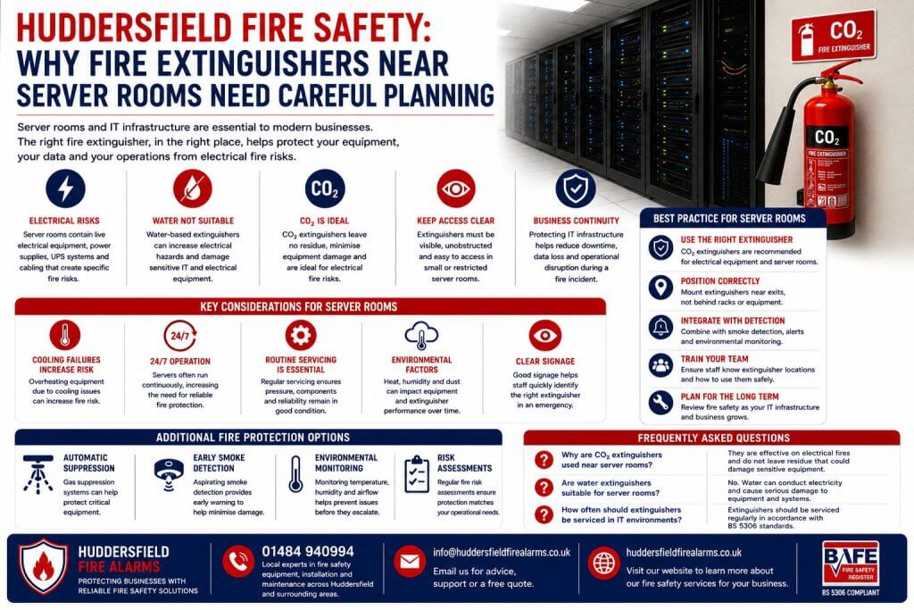 Server Room Fire Extinguishers